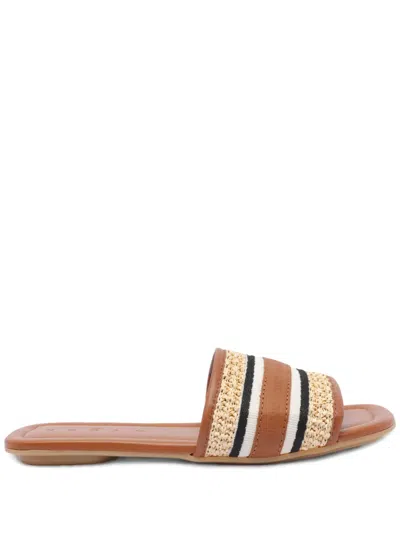 HOGAN STRIPE-DETAILING SLIDES