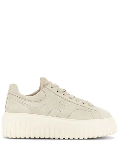 Hogan Stylish And Comfortable Sneakers In Neutral