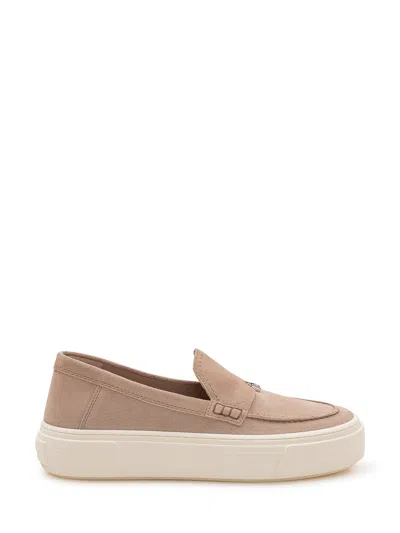 Hogan Stylish Moccasin Sneakers In Neutral
