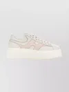 Hogan Stylish Sneakers With Platform Sole And Round Toe In Neutral