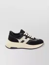 Hogan Suede And Nappa Leather Sneakers With Contrast Panel