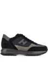 Hogan Interactive Sneakers With Suede And Smooth Leather