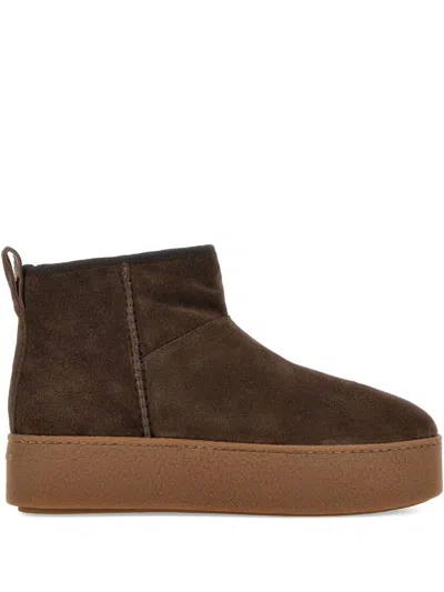 HOGAN HOGAN SUEDE ANKLE BOOTS