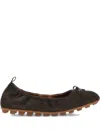 Hogan Suede Ballerina Shoes