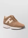 Hogan Interactive Sneaker In Brown