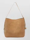 Hogan Suede Hobo Tote Adjustable Shoulder Strap