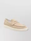 Hogan Suede Loafers Rubber Sole