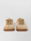 Hogan Suede Rubber Contrast Panel Sneakers