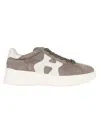Hogan Rebel Suede Lace-up Sneakers Upper