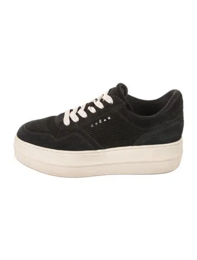 Pre-owned Hogan Suede Sneakers