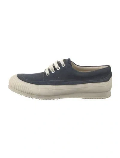 Pre-owned Hogan Suede Sneakers In Blue