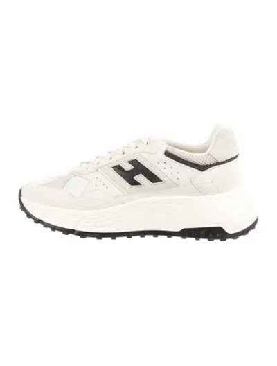 Pre-owned Hogan Suede Sneakers W/ Tags In Neutrals