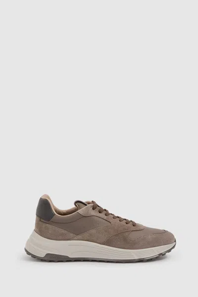 Hogan Sneakers In Brown Multi