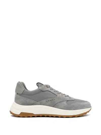 Hogan Hyperlight Laced Sneakers In Gray