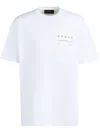 Hogan Crewneck Printed Design Short Sleeves T-shirt In White