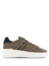Hogan H580 Low-top Sneakers In Taupe