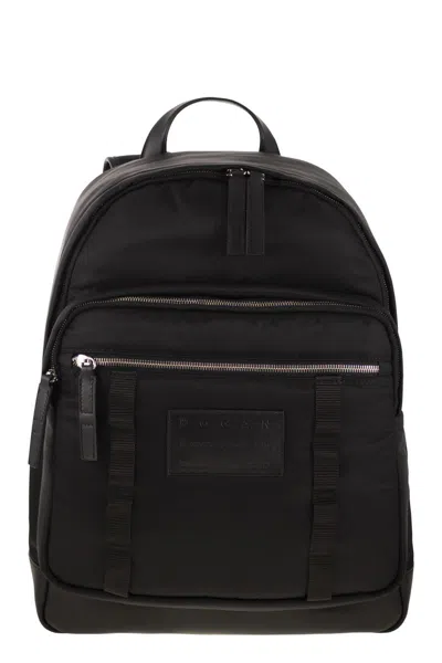 HOGAN HOGAN TECHNICAL FABRIC BACKPACK