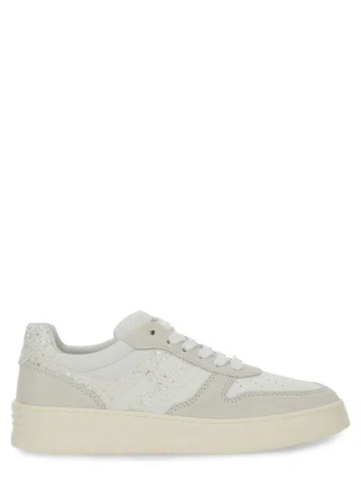 HOGAN HOGAN TEXTURED LEATHER SNEAKERS