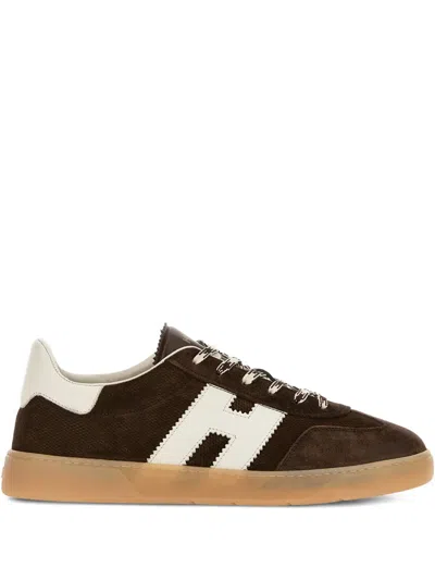 Hogan Sneaker Cool Allacciato H In Brown
