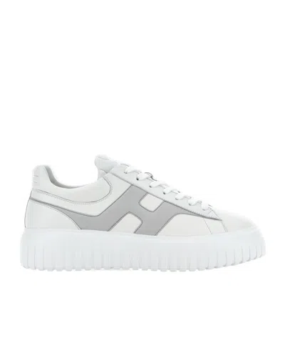 Hogan Thick Sole Sneakers In White