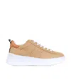 Hogan Tie Casual Sports Shoes In Nude