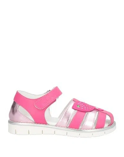 Hogan Babies'  Toddler Girl Sandals Fuchsia Size 10c Leather In Pink