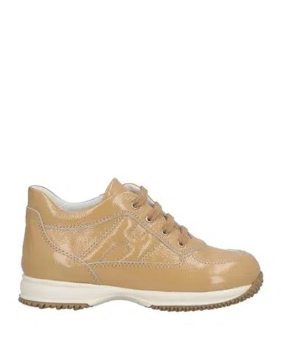 Hogan Babies'  Toddler Girl Sneakers Sand Size 10c Leather In Beige