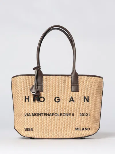 Hogan Shoulder Bag Woman  In Nude