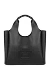Hogan Women's H-bag Small Leather Tote Bag In Black