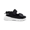 Hogan Touch-strap Chunky Sandals In Black