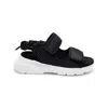 Hogan Touch-strap Chunky Sandals In Black