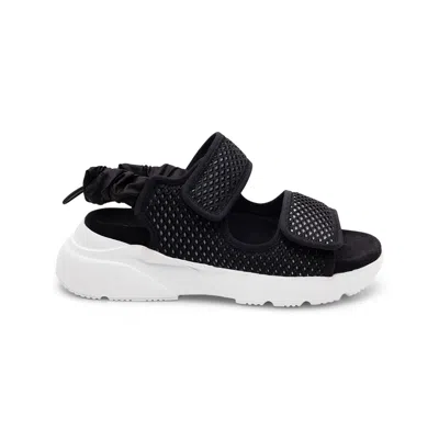 HOGAN TOUCH-STRAP CHUNKY SANDALS
