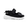 Hogan Touch-strap Chunky Sandals In Black