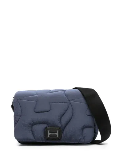 Hogan Tracolla Patta Imbottito In Blue