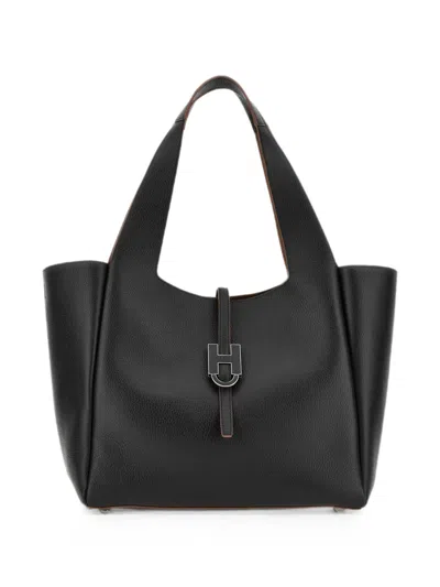 Hogan Woman Shoulder Bags In Black