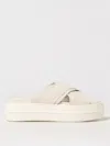 Hogan Plateausandalen Skyscraper Mit Leder In White