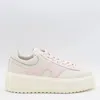 Hogan White And Pink Leather Sneakers