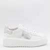 Hogan H-stripes Leather Platform Sneakers