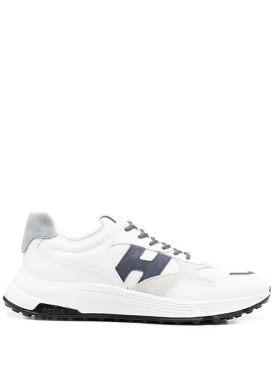 HOGAN WHITE BLACK HYPERLIGHT SNEAKERS