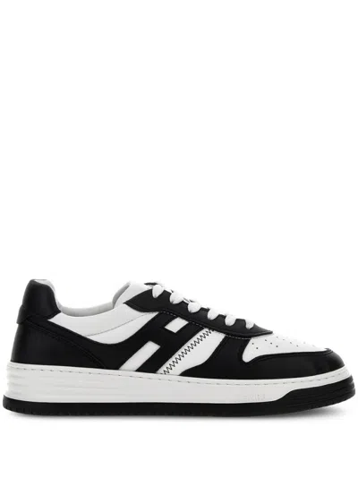HOGAN BLACK WHITE H630 SNEAKERS
