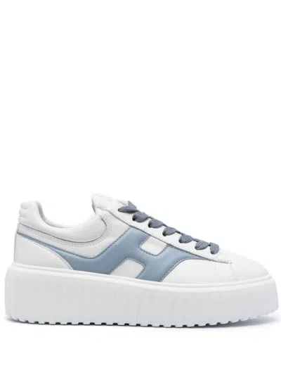 HOGAN BLUE LACE UP SNEAKERS