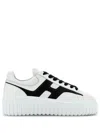 Hogan H-stripes Sneakers In White