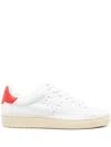 Hogan Leather Sneakers With Flat Rubber Sole