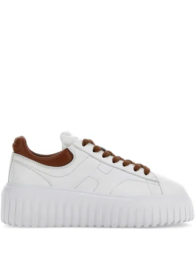 HOGAN HOGAN WHITE LEATHER FOOTWEAR