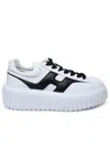 Hogan Nappa Leather Sneakers With Extralight Eva Sole In White