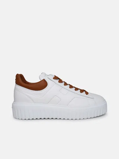 Hogan Stripes Tal.marrone In White