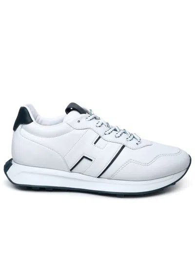 Hogan White Leather Trainers