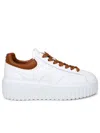 Hogan H669 Allacciato Sneaker In White