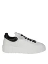 Hogan H-stripes Low-top Sneakers In White