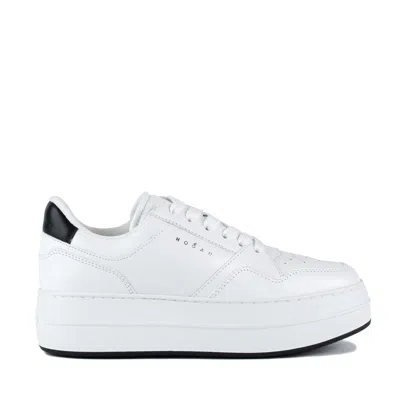 Hogan White Skyscraper Sneakers